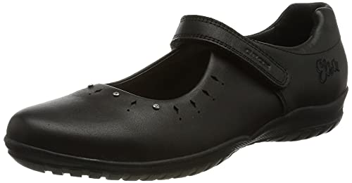 GEOX Junior Girl JR SHADOW BALLERINA BLACK_39 EU