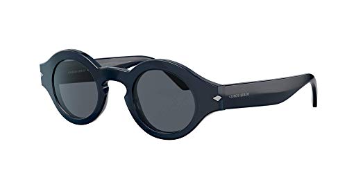 Giorgio Armani Gafas de sol AR8126 535887 Gafas de sol hombre color Azul gris lente 43 mm