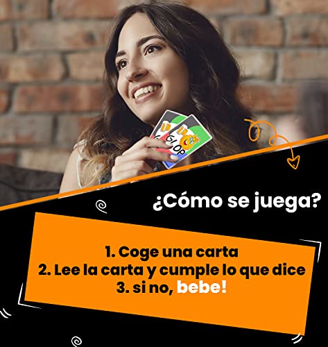 Glop Game - Juegos de Mesa Adulto - Juegos para Beber - Juegos de Cartas para Fiestas con Amigos - Regalos Originales para Hombre y Mujer