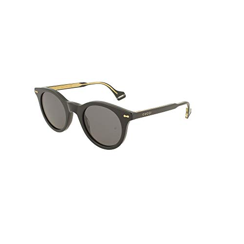 Gucci Gafas de Sol GG0736S Black/Grey 47/24/145 hombre