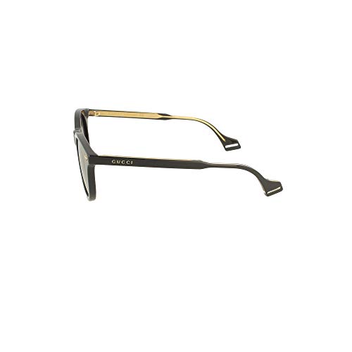 Gucci Gafas de Sol GG0736S Black/Grey 47/24/145 hombre