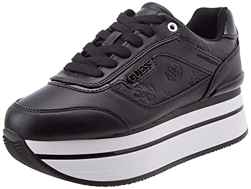 Guess Hansin/Active Lady/L, Zapatillas Deportivas Mujer, Blkbl, 38 EU