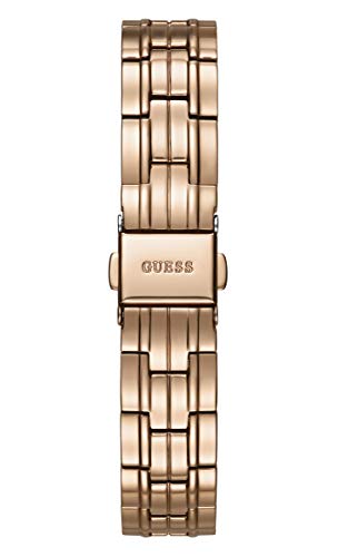 Guess Reloj Analógico para Mujer de Cuarzo con Correa en Acero Inoxidable W0989L3