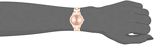 Guess Reloj Analógico para Mujer de Cuarzo con Correa en Acero Inoxidable W0989L3