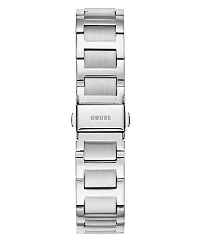 GUESS Reloj analógico para Mujeres. de Cuarzo con Correa en Acero Inoxidable W1149L1