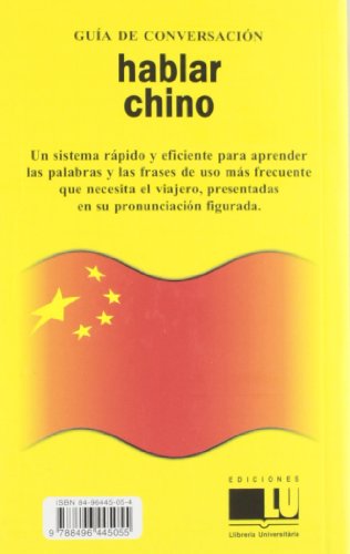 Hablar chino (GUIAS DE CONVERSACIÓN)