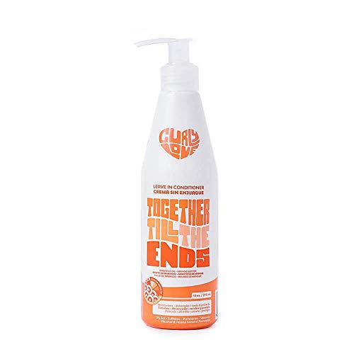 Halka Industrial Curly Love Leave In Conditioner - Acondicionador Sin Aclarado - Hidrata, Desenreda Y Protege El Cabello Rizado Tipo 2a 3b, 290 Mililitro