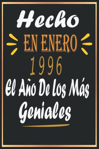 Hecho En Enero 1996 El Año De Los Más Geniales: 26 Años Cumpleaños Regalo Para Hombre, Mujer ,ideas de cumpleaños 26 años