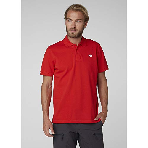 Helly Hansen Transat Polo, Hombre, Alert Red, M