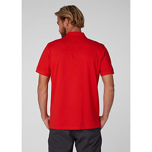 Helly Hansen Transat Polo, Hombre, Alert Red, M