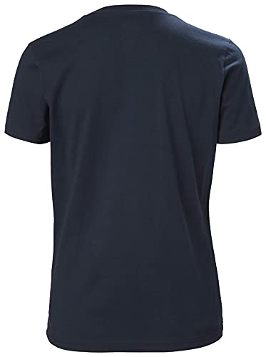 Helly Hansen W HH Logo - Camiseta para Mujer, Color Armada, Talla M