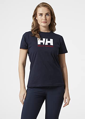 Helly Hansen W HH Logo - Camiseta para Mujer, Color Armada, Talla M