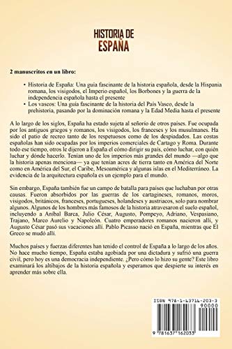 Historia de España: Una guía fascinante sobre la historia de España y el pueblo vasco