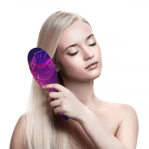 Hombre con cabeza de realidad virtual El mejor cepillo para el cabello Reduce el encrespamiento y masajea el cuero cabelludo Peine Cepillo para el cabello para niños Desenredante óptimo y brillo natu