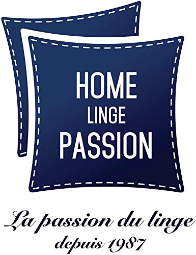 Home Linge Passion Funda nórdica de 3 Piezas, 100% algodón, 57 Hilos, 2 Personas, 220 x 240 cm, Color Verde