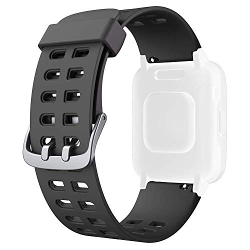 HOTSO Correa para Reloj Inteligente ID205 ID205L ID205S, Correas de Repuesto para Mujer y Hombre Silicona Smart Band de Reemplazo Compatible con La Mayoría de Pulseras con Bandas de 23mm de Ancho