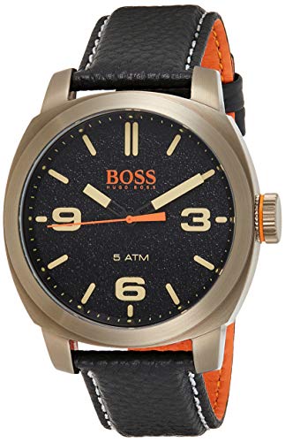 Hugo Boss Orange Reloj Analógico para Hombre de Cuarzo con Correa en Cuero 1513409