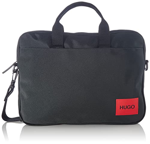 HUGO Ethon_S Doc Case - Maletín para Hombre, Color Negro