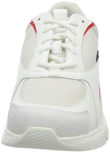 HUGO Gilda_Runn_ayp, Zapatillas Mujer, Blanco Abierto, 36 EU