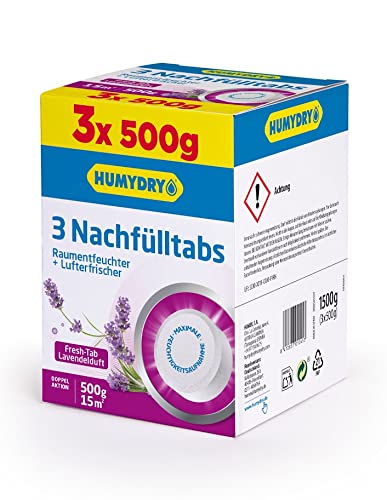 HUMYDRY Recambios Antihumedad Tab 3x500g Lavanda