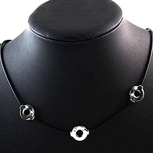 I3C Anime Cosplay Collar Akatsuki Colgante Accesorio Shipudden Regalo Colgante Itachi Uchiha para Hombre Mujer Fans de Anime