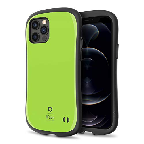 iFace First Class Diseñado para iPhone 12 / iPhone 12 Pro – Híbrido Lindo [Cobertura Dura + Parachoque] Caja de Teléfono de Protección a Prueba de Golpes [Probado contra Caídas] - Verde