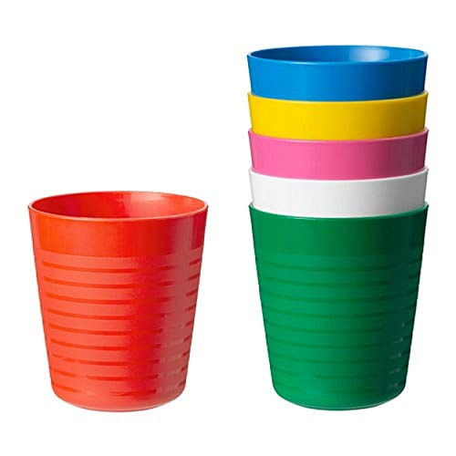 Ikea Kalas Vaso, Multicolor, 8x17x8 cm, 6