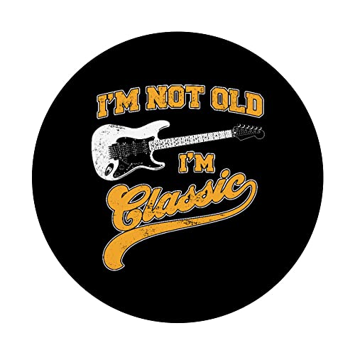 I'm Not Old I'm Classic Funny Rock & Roll - Mens & Womens PopSockets PopGrip Intercambiable