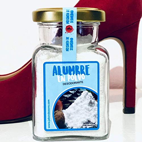 Jabón Zorro D'Avi Desodorante Piedra de alumbre en Polvo para Pies -150 ml