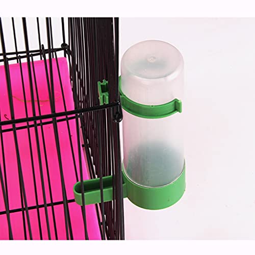 Jaula de pájaros portátil 31.4 "Pájaro grande de la jaula de pájaros COCKATIELS PAIRPEN con la parte superior abierta y el tazón de alimentación Varios estilos for elegir entre pájaros (color: c) suny