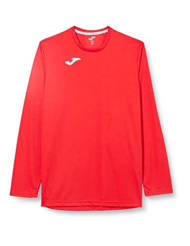 Joma 100092.600 - Camiseta de equipación de Manga Larga para Hombre, Color Rojo, Talla L