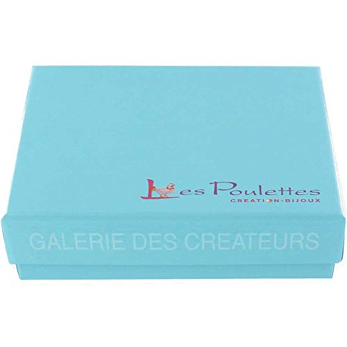 Joyas Les Poulettes - Pulsera Enlace Estrella de Plata - Classics - Rojo