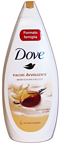 Juego 12 Dove baño karite-vaniglia 700 ml. saponi y cosméticos