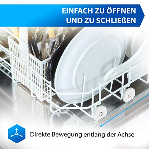 Juego de 8 ruedas para lavavajillas Ersartz para AEG Zanussi, Electrolux, Juno, Zanker 50269971003 5028696500