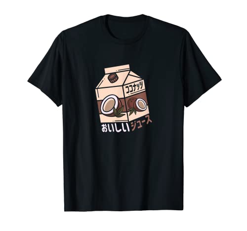 Jugo de coco Limonada japonesa Anime Manga Item Otaku Camiseta