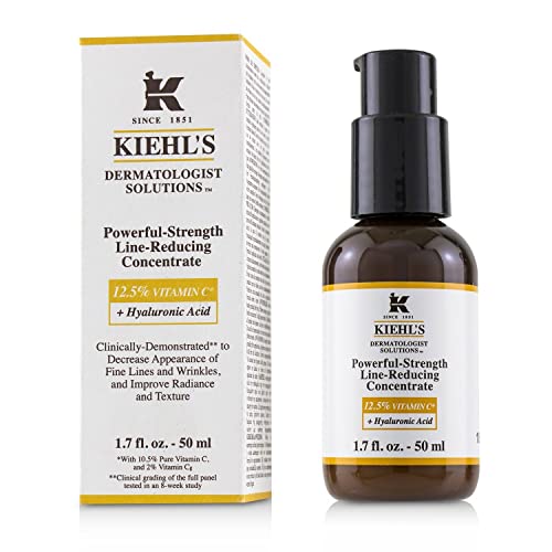 Kiehl's Reductor De Líneas Potente Concentrado Con Vitamina C 1.7 oz (50ml)