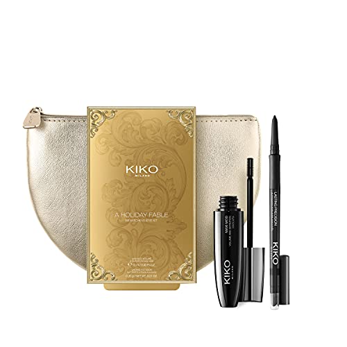 KIKO Milano A Holiday Fable Bewitching Eye Kit | Kit De Ojos: Máscara De Pestañas Efecto Volumen Y Lápiz Negro De Larga Duración