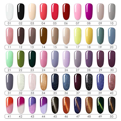 Kit de 3 en 1 Esmalte de Gel U-V de Uñas Usted elija 6 Colores Lápices de Un Paso de Uñas Semipermanente Manicura y Pedicura