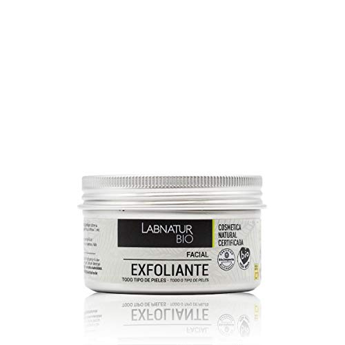 LABNATUR BIO EXFOLIANTE FACIAL 100ml. Anti-Manchas | Elimina Impurezas | Estimula la Regeneración Celular | Aporta Luminosidad y Reduce Poros.