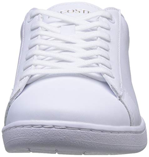 Lacoste Carnaby EVO 120 6 Us SFA, Zapatillas Mujer, Color Blanco, 421 g, 37 EU