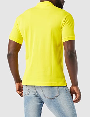 Lacoste L1212 Camisa Polo, Hombre, Amarillo (Lupin), XS