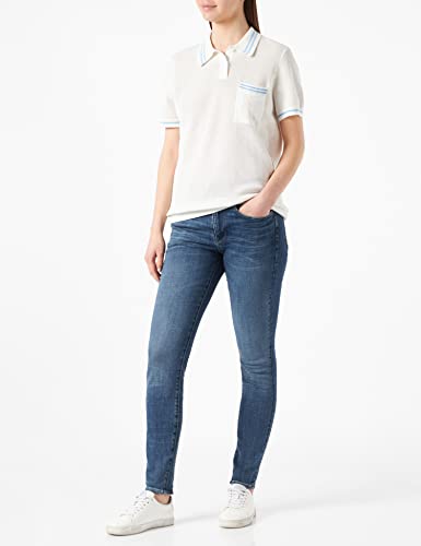 LACOSTE L!VE AF1688 Sudaderas, Farine/Panorama, 34 para Mujer