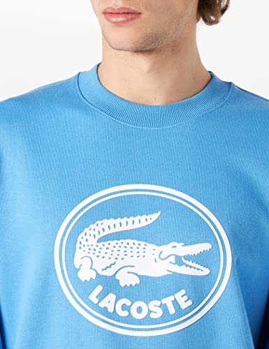 Lacoste SH7582, Sudadera Unisex adulto, Azul (Aerien), M