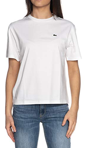 Lacoste TF5441 Camiseta, Blanc, 34 para Mujer