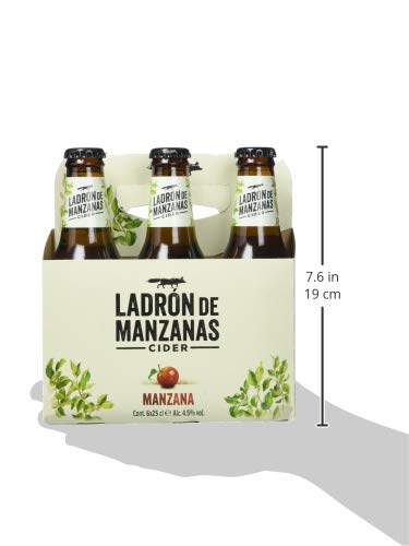 Ladrón de Manzanas Cider Pack Botellas, 6 x 250ml