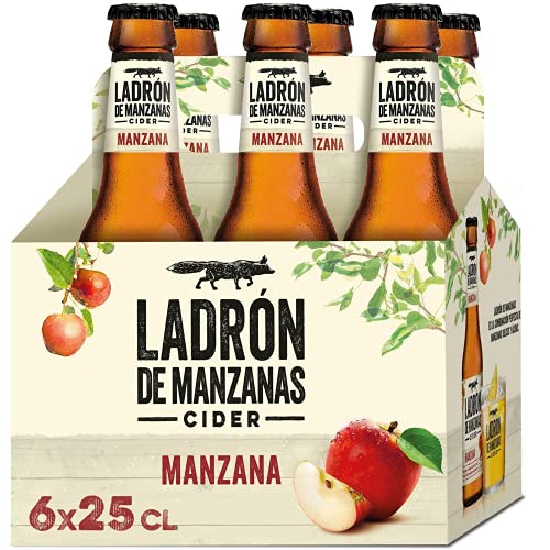 Ladrón de Manzanas Cider Pack Botellas, 6 x 250ml