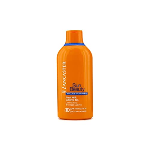 Lancaster Sun Beauty Sublim Tan - Fresh Fluid Milk, protección baja, factor de protección solar 10 - 400 ml