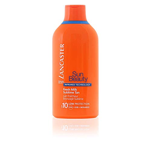 Lancaster Sun Beauty Sublim Tan - Fresh Fluid Milk, protección baja, factor de protección solar 10 - 400 ml