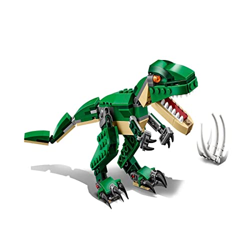 LEGO 31058 Creator 3en1 Grandes Dinosaurios, T. Rex, Triceratops o Pterodáctilo, Juguete de Construcción para Niños y Niñas 7 años