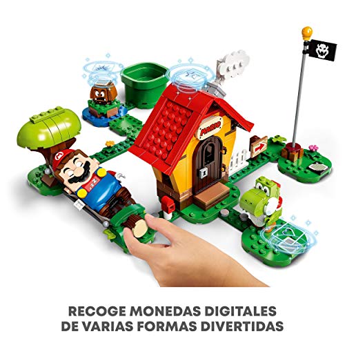 LEGO 71367 Super Mario Set de Expansión: Casa de Mario y Yoshi, Juguete de Construcción para Niños y Niñas 6 años